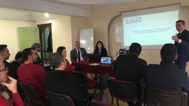 Fırat EDAŞ Elektrik Mühendisleri Odası'yla bir araya geldi