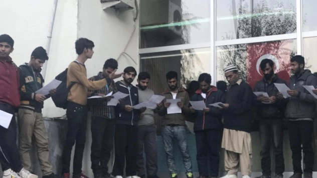 Erzincan'da kaçak göçmen operasyonu