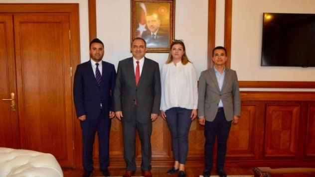 MÜDADER'den Malatya Valisi Ali Kaban a ziyaret