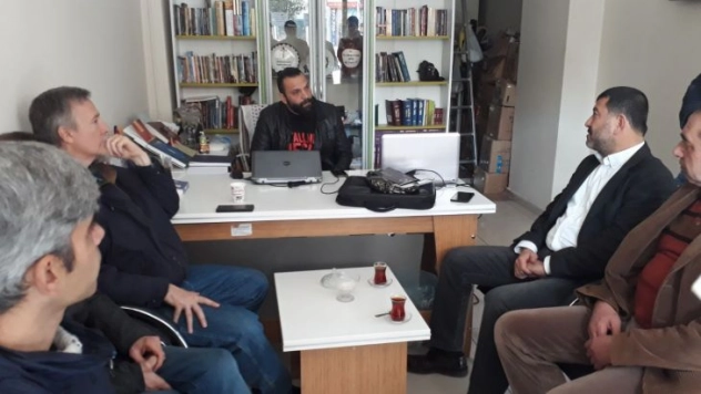 Ağbaba'dan Kurtuluş Kilisesi Malatya Temsilciliği'ne ziyaret