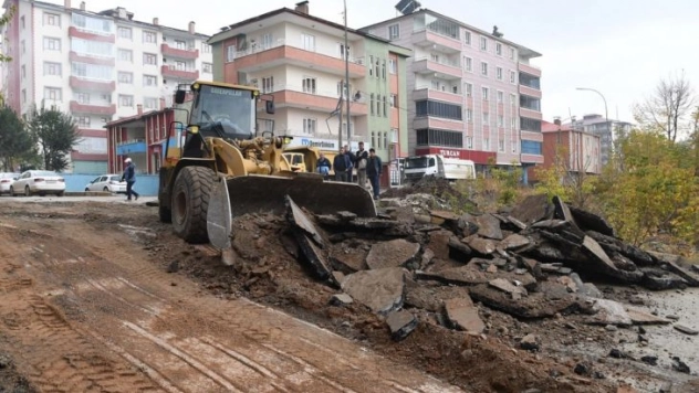 Muş'ta belediye çalışmaları