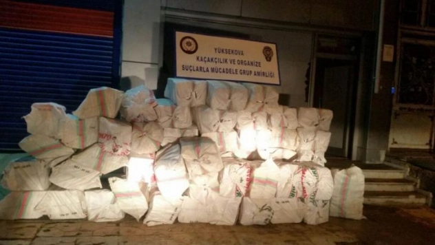 Hakkari'de kaçakçılık operasyonları