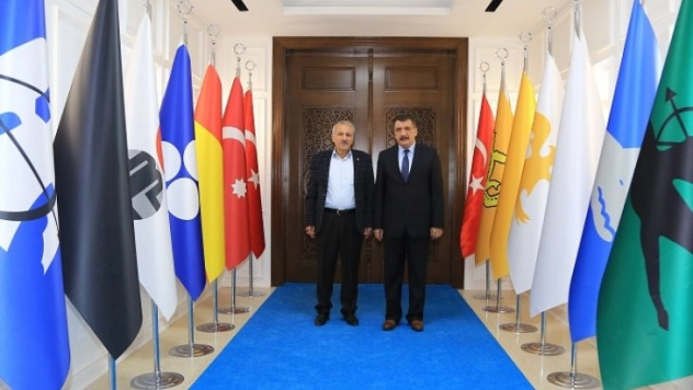 Milletvekili Şahin, Başkan Gürkan'ı Ziyaret Etti