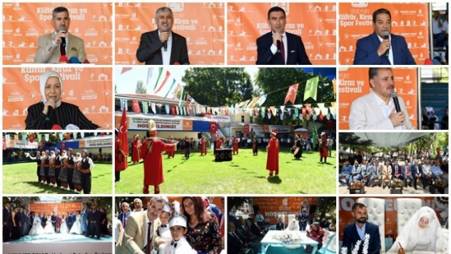 Yeşilyurt'ta 24. Yeşilyurt Kültür, Kiraz ve Spor Festivali Heyecanı Yaşanıyor