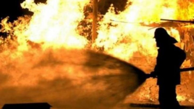 Malatya'da ev yangını