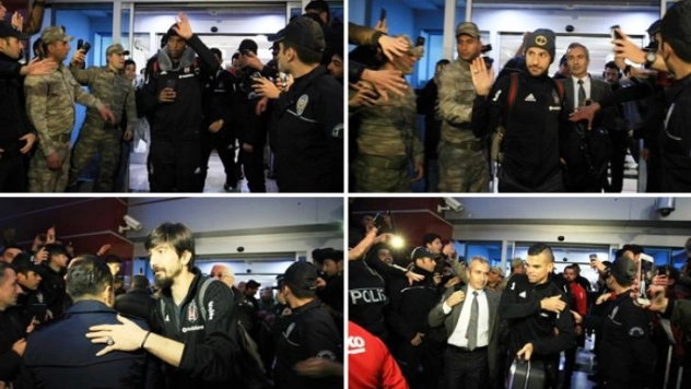 Beşiktaş kafilesi Malatya'da