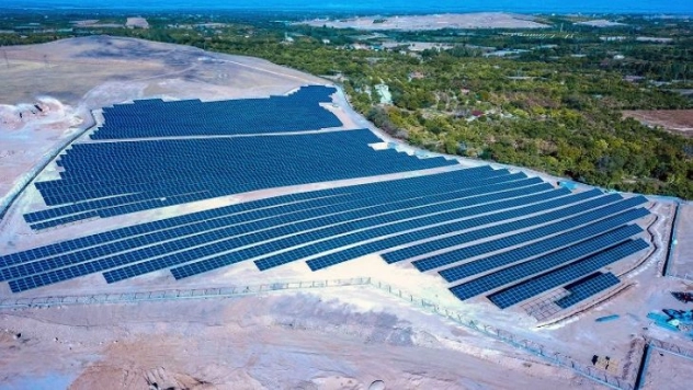 Güneş enerji santrali elektrik üretimine başladı