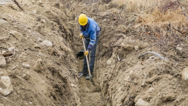 MASKİ'den 4 mahalleye kanalizasyon hattı