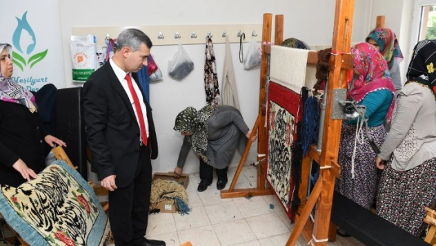 Başkan Çınar, 'El İşçiliği Sabır, Dikkat Ve Kabiliyet Gerektirir'