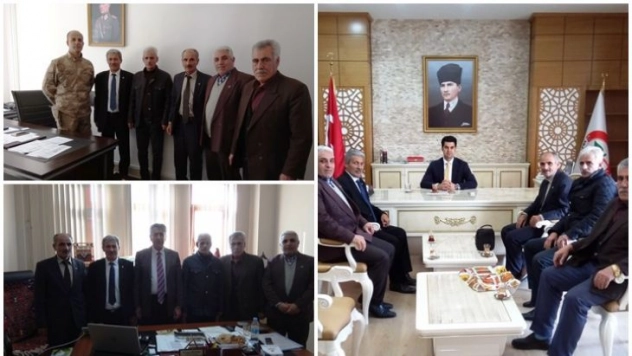 BBP Malatya İl Başkanlığından Yazıhan İlçesine Ziyaret