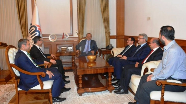 Sayıştay Başkanı Seyit Ahmet Baş'tan Vali Ali Kaban'a Ziyaret