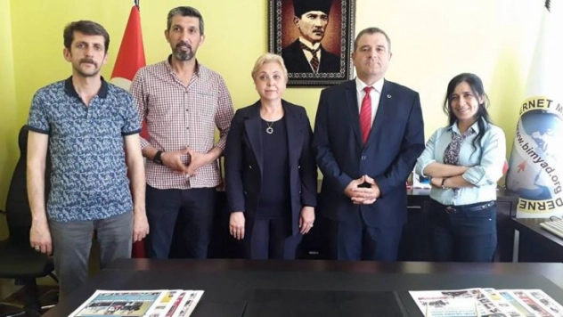 Himyaç-Der Başkanı Budan, Bimyad'ı  Ziyaret Etti