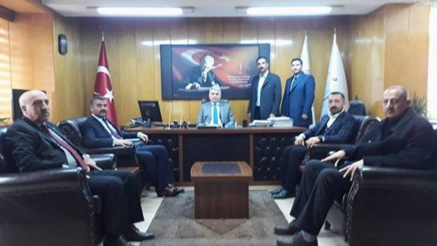 MHP'den Başsavcı Usta'ya Ziyaret