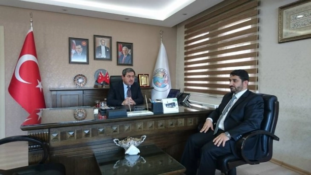 Başkan Eser'den Müftü Birlik'e ziyaret