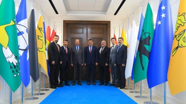 Türk Eğitim-Sen Malatya Şube Yönetimi, Başkan Gürkan İle Bir Araya Geldi