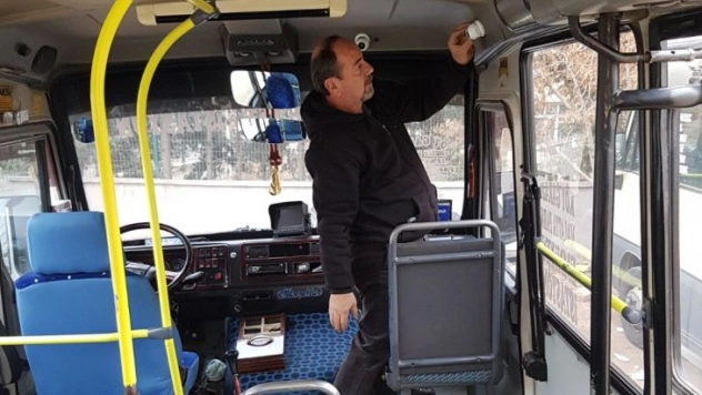 Toplu taşımaya uydudan takip