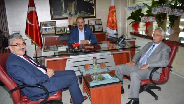 Vergi Dairesinden Keskin'e ziyaret