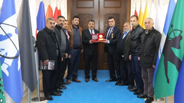 Battalgazi Belediyesine hayırlı olsun ziyaretleri Devam Ediyor