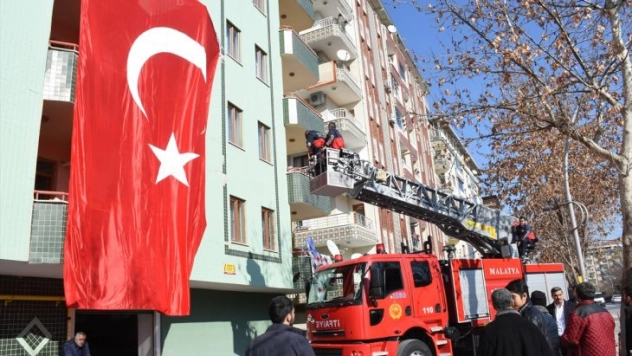 Malatya'daki ailesine acı haber verildi
