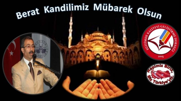 EKG Derneği Başkanı Akgün'ün, Berat Kandili Mesajı