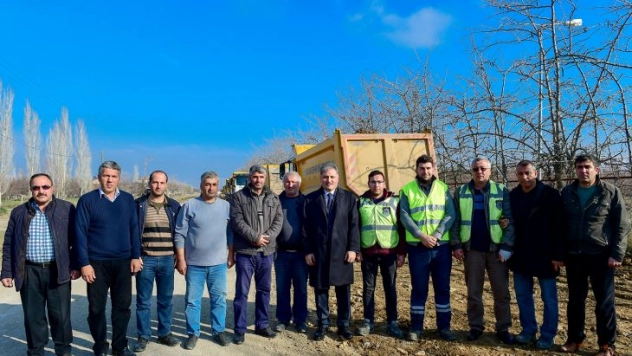 Çakır, sahil yolu projesinde inceleme yaptı