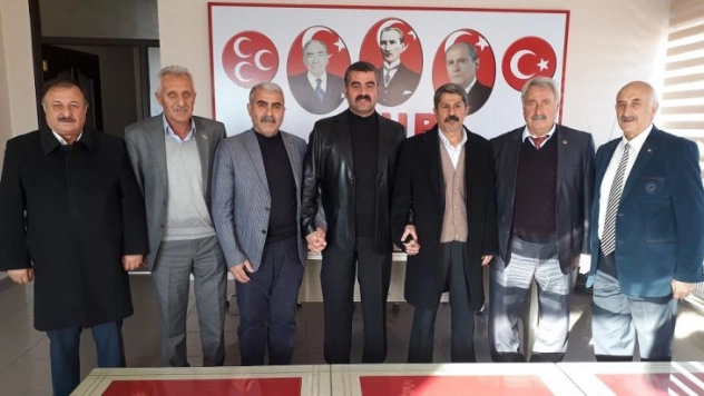 Muhtarlar'dan Avşar'a Ziyaret