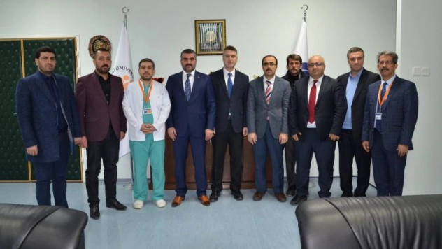 Başhekim Parlakpınar'a Avşar'dan İadei Ziyaret