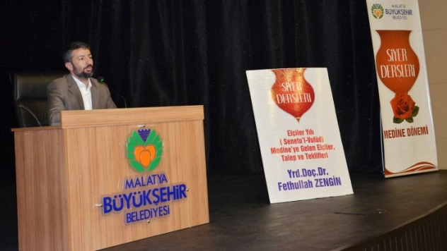 Malatya'da siyer dersleri devam ediyor