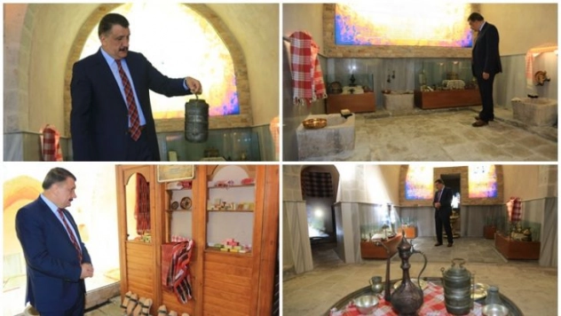 Başkan Gürkan, 'Tahtalı Hamam'ın Hamam Müzesi Yapılması İsabetli Bir Karar'