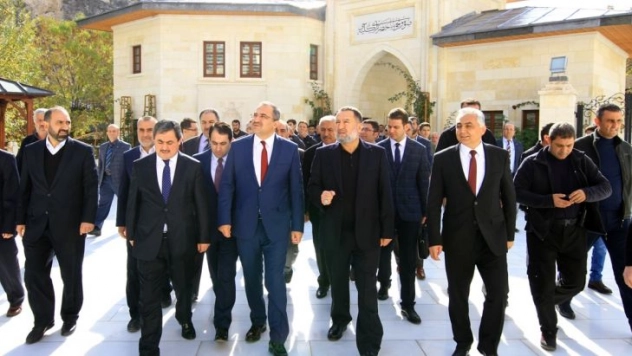 Malatya Valisi Kaban'ın Darende'yi ziyareti