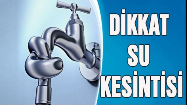 Malatya'da su kesintisi