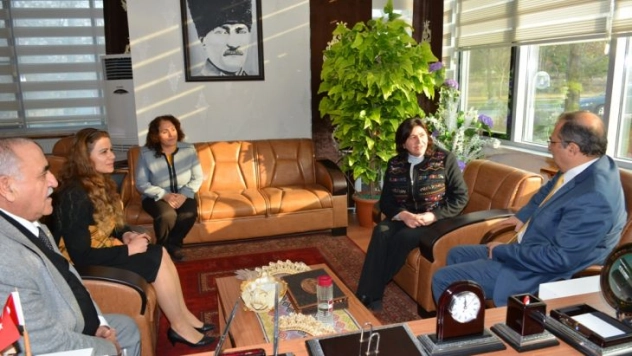 Vali Kaban, Şah İsmail Uçar'a Ziyarette Bulundu