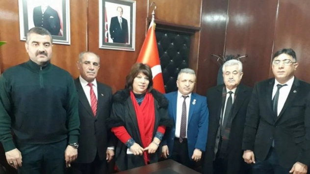 Şehit Aileleri Vakfı Avşar'ı Ziyaret Etti