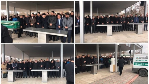 Said Yalçın'ın babası toprağa verildi