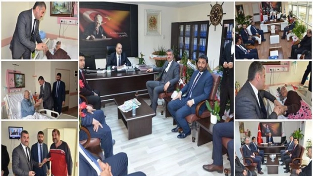MHP İl Başkanı Avşar Hastaları Ziyaret Etti