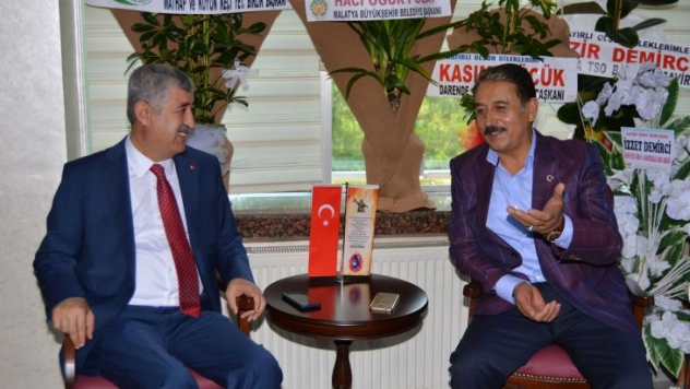 Polat'tan MESOB Başkanı Keskin'e ziyaret