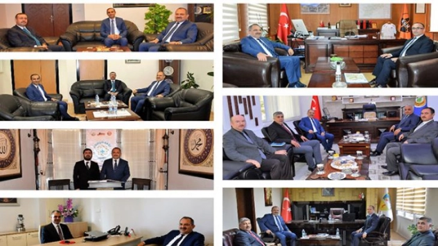 Vali Kaban Elazıg'da Ziyaretlerde Bulundu