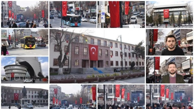 Zeytin Dalı Harekatı'na Türk bayraklı destek