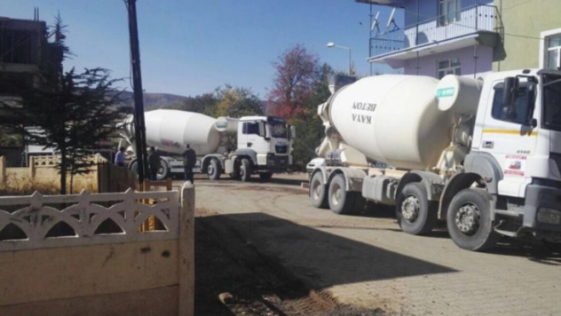 Elazığ'da beton mikserinin çarptığı kişi öldü