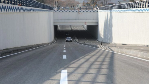 İstasyon Kavşağı Altgeçidi Tamamlandı