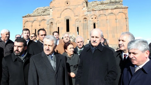 Bakan Arslan ve Kurtulmuş, Kars'ta