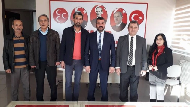 Bimyad'dan, Mhp İl Başkanı Avşar'a Hayırlı Olsun Ziyareti
