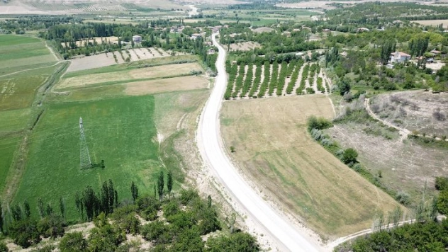 Yazıhan'da 20 Km'lik  Grup Yolu Asfaltlanıyor