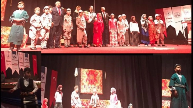 EKG Derneği Çocuk Tiyatrosu, muhteşem bir oyunla gönülleri Feth ettiler.