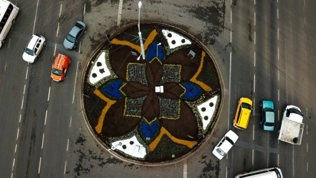 Malatya'ya 2 milyondan fazla çiçek dikildi