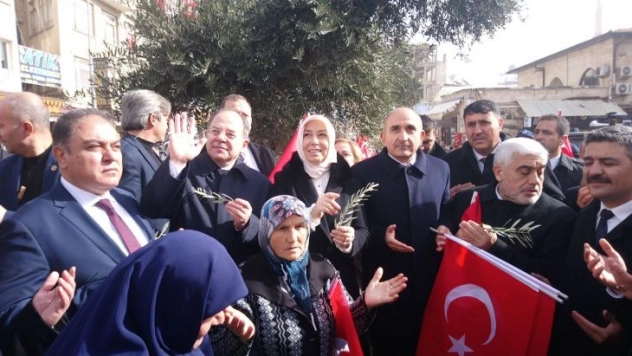 Çalık, operasyon bölgesinde