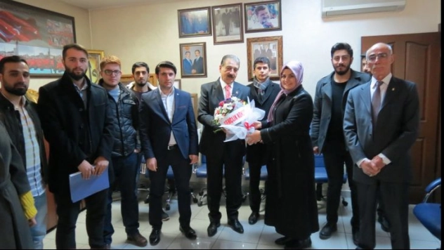 Gençlik Konseyi'nden Keskin'e ziyaret