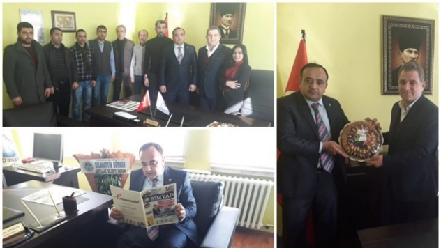 BBP Yeşilyurt İlçe Başkanlığından BİMYAD'a Ziyaret