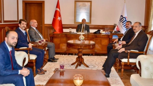 Başkan Avşar Vali Kaban'ı Ziyaret Etti.