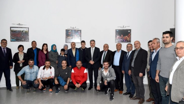 Başkan Çakır'a  Teşekkür Ziyareti